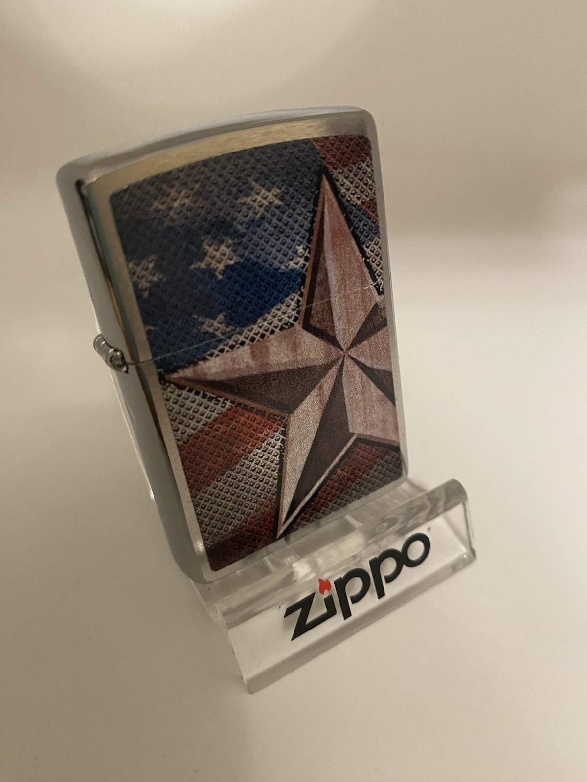 Zippo Retro Star On A 2021 Lighter