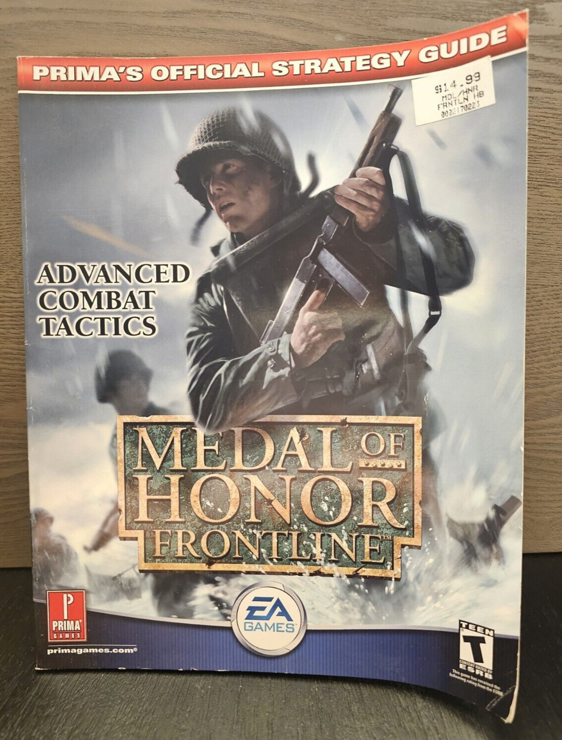 Medal Of Honor Frontline Prima Strategy Guide Playstation 2 Xbox Gamecube
