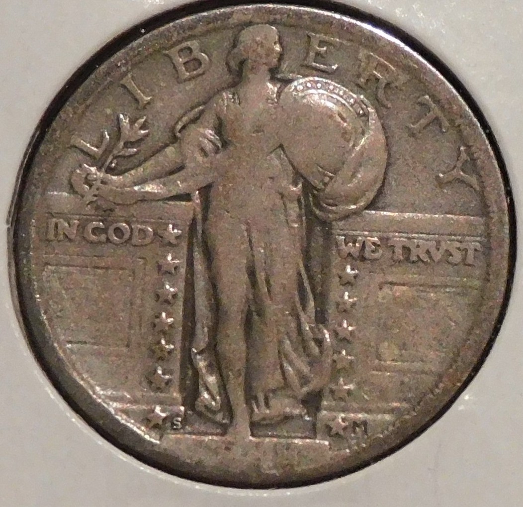 Silver Quarter - Standing Liberty - 1918-S