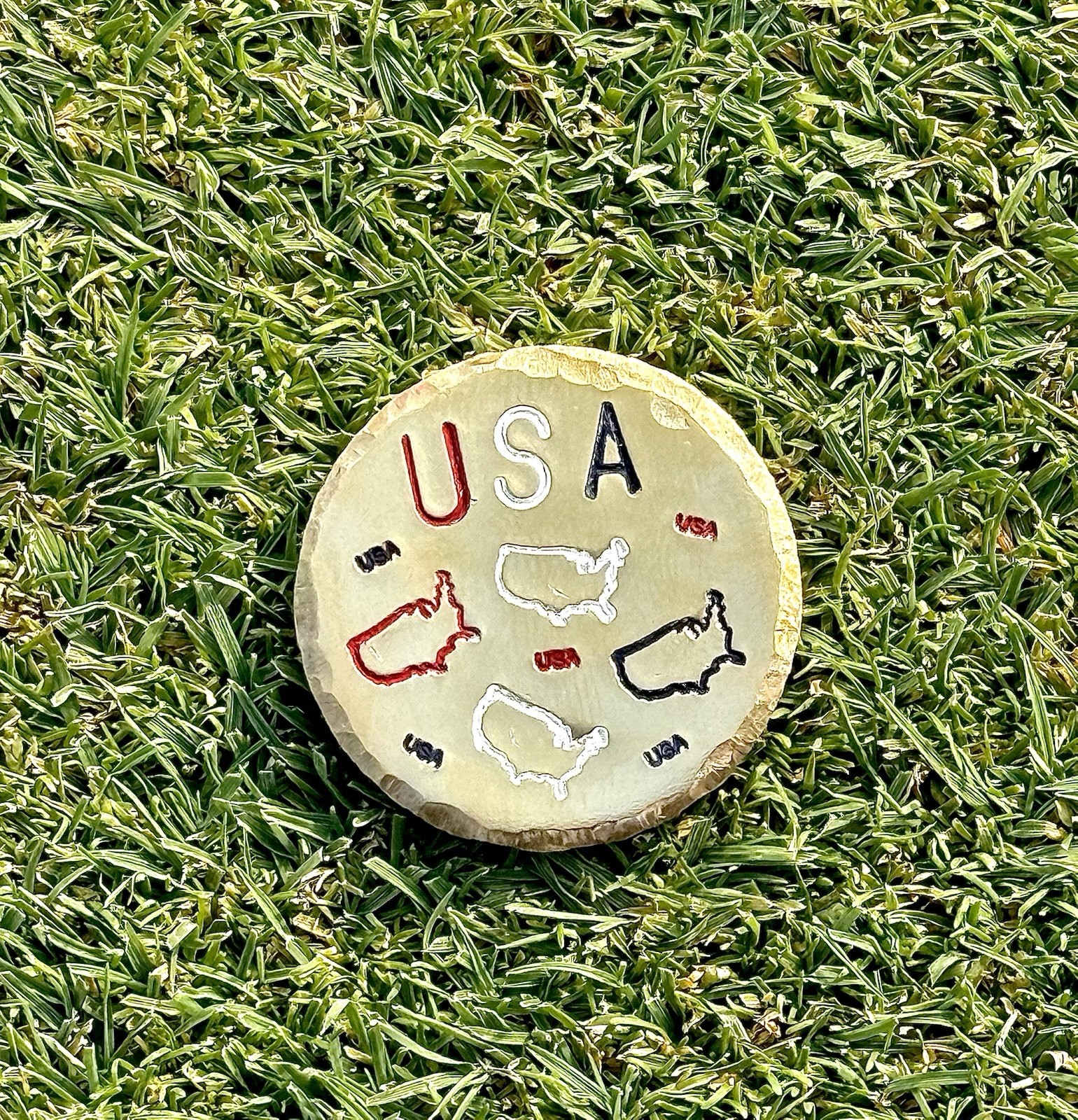 Feather & Forge Golf—Custom Ball Mark YOUR DESIGN See Options—Handmade/Stamped
