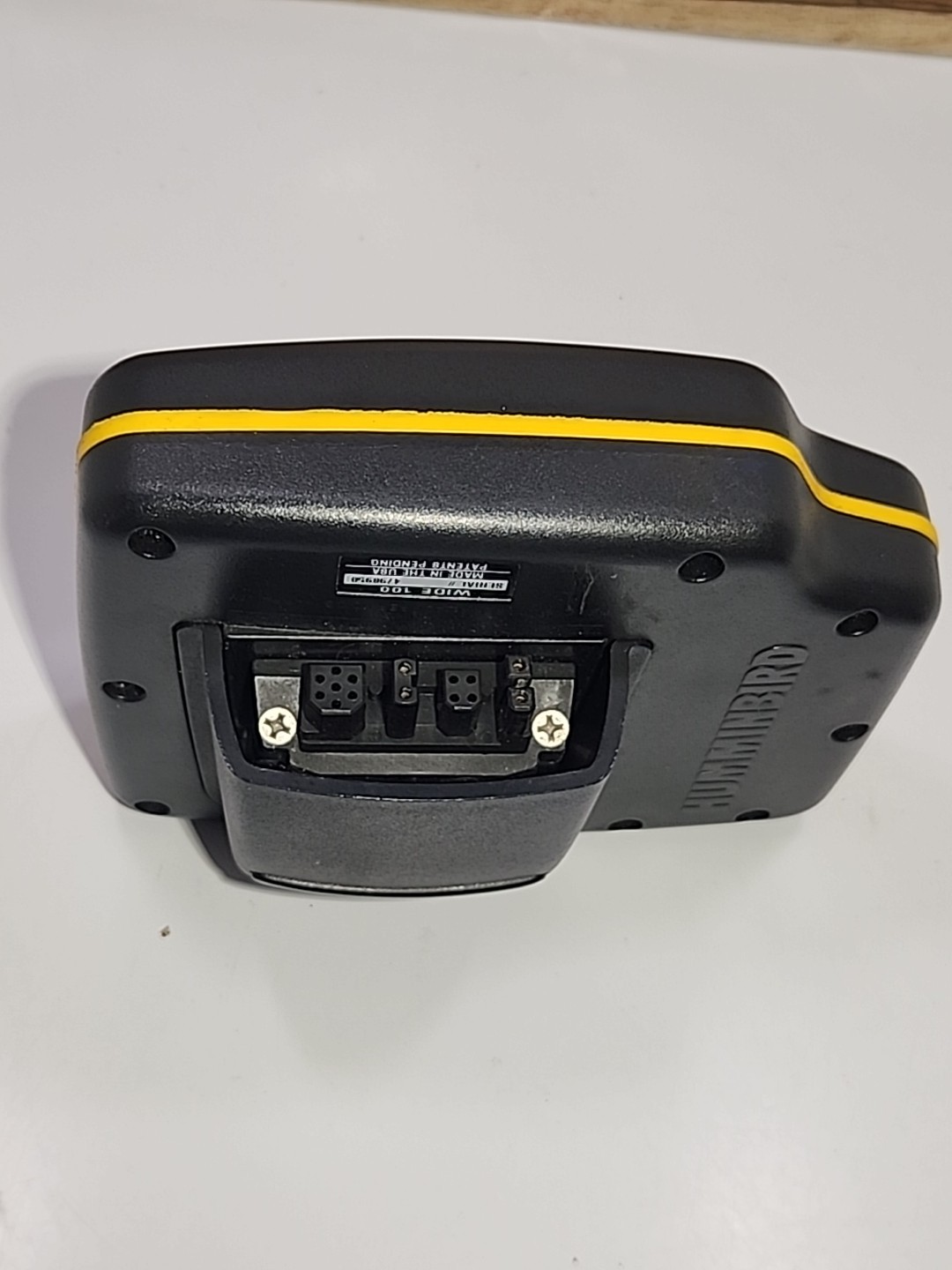 Hummingbird Wide 100 Fish Finder Plastic Depth/Range LCD Display UNTESTED