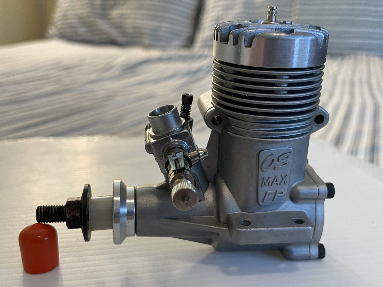 OS Max 40FP engine with E-3030 muffler