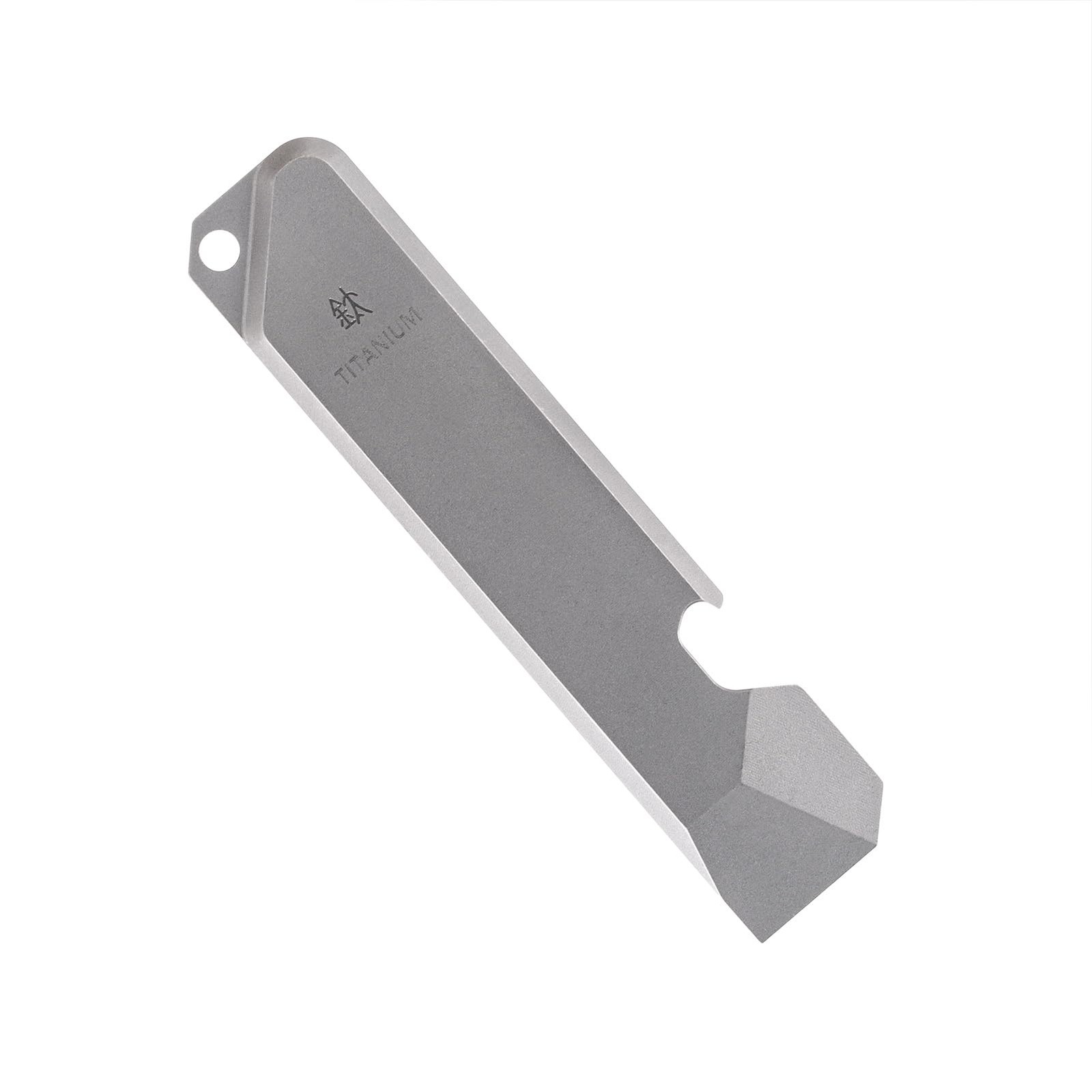 BANG TI Titanium EDC Pry Bar with Bottle Opener Function Portable Multi Gray