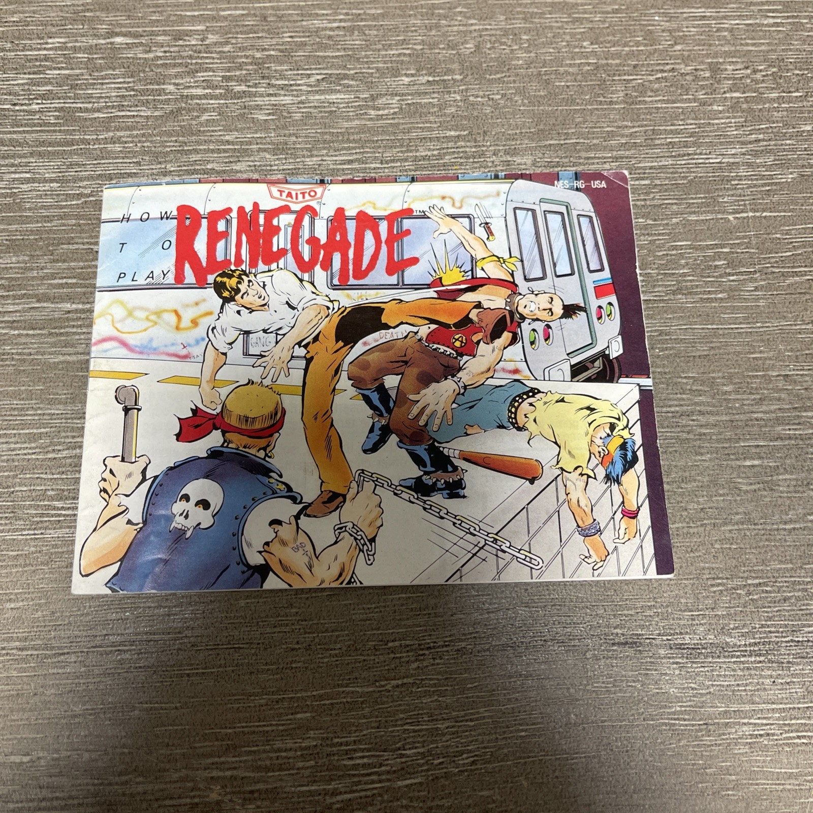 renegade nes manual