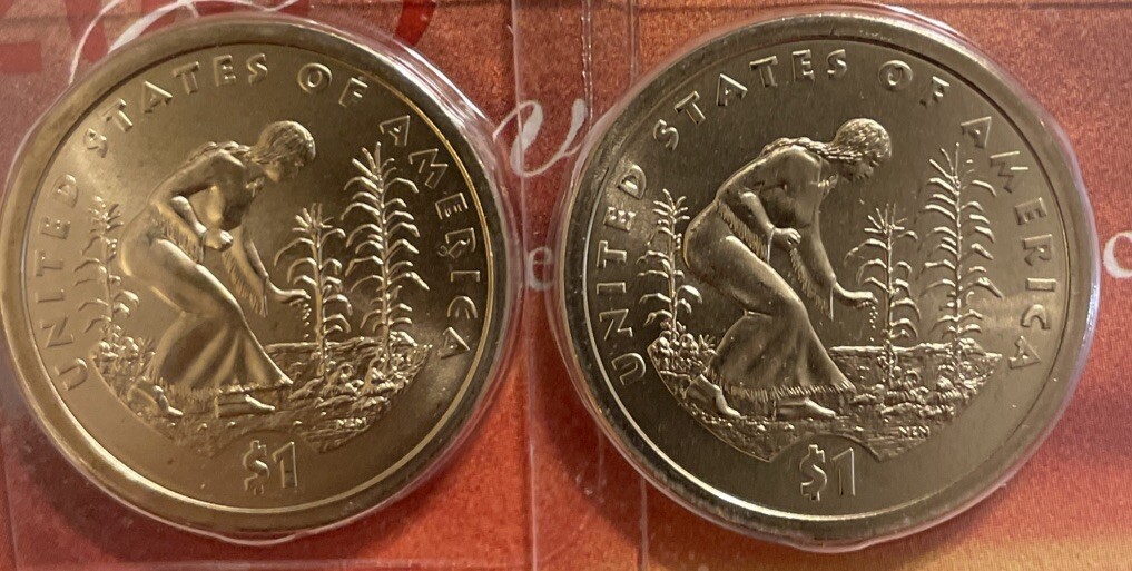 2009 P+D UNCIRCULATED SACAGAWEA DOLLAR From US Mint Sets
