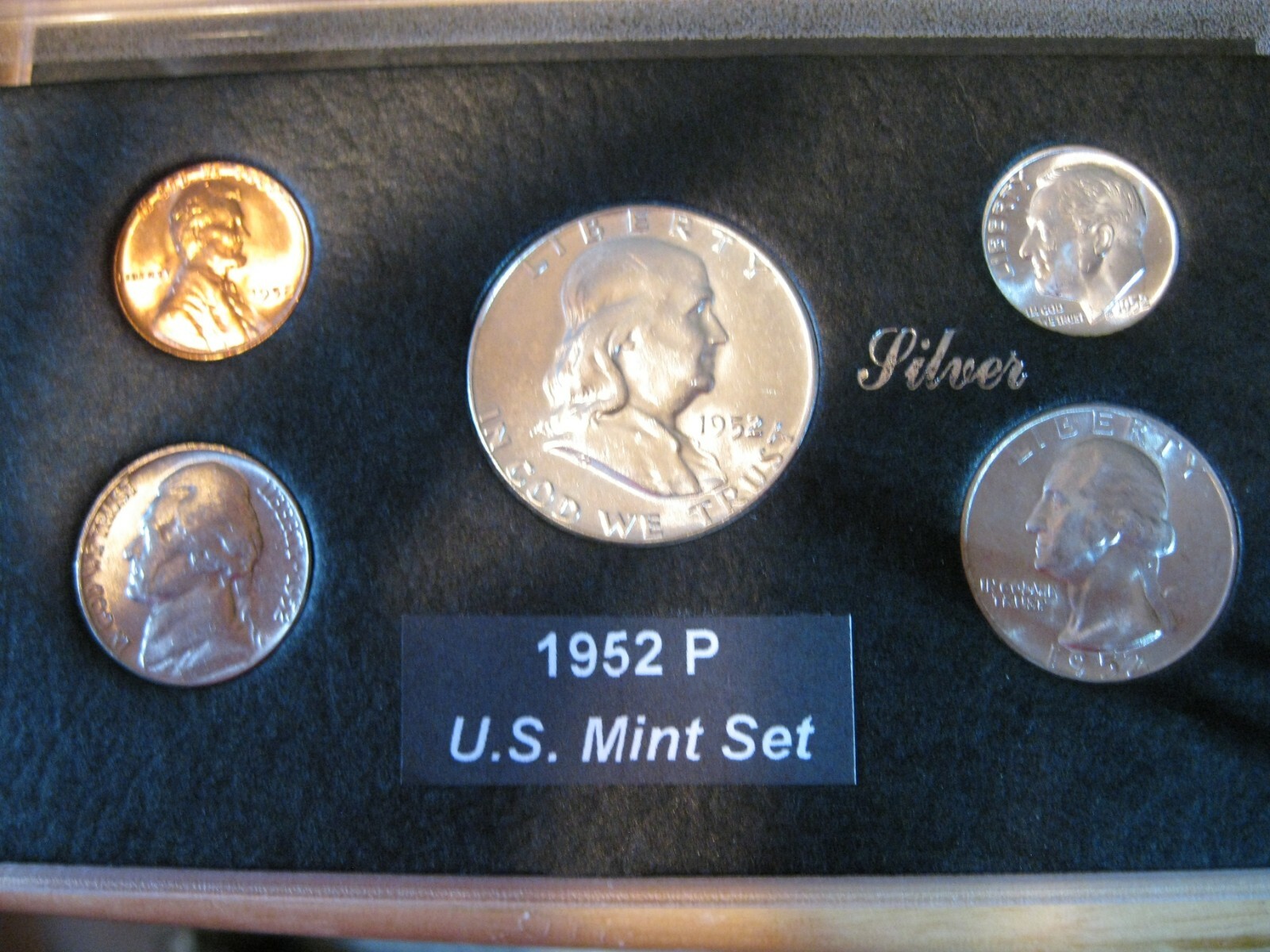1952 P US Mint Set Silver Brilliant Uncirculated!