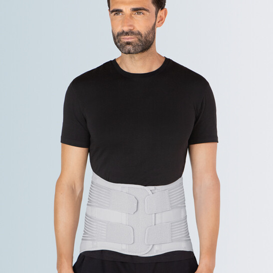 FGP LUMBOSILVER SEMI-RIGID LUMBAR CORSET WITH SILVER THREAD