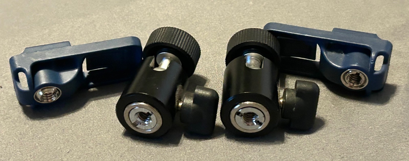 (2) two- Oben BD-0 Mini Ball Head EXCELLENT CONDITION with attachments