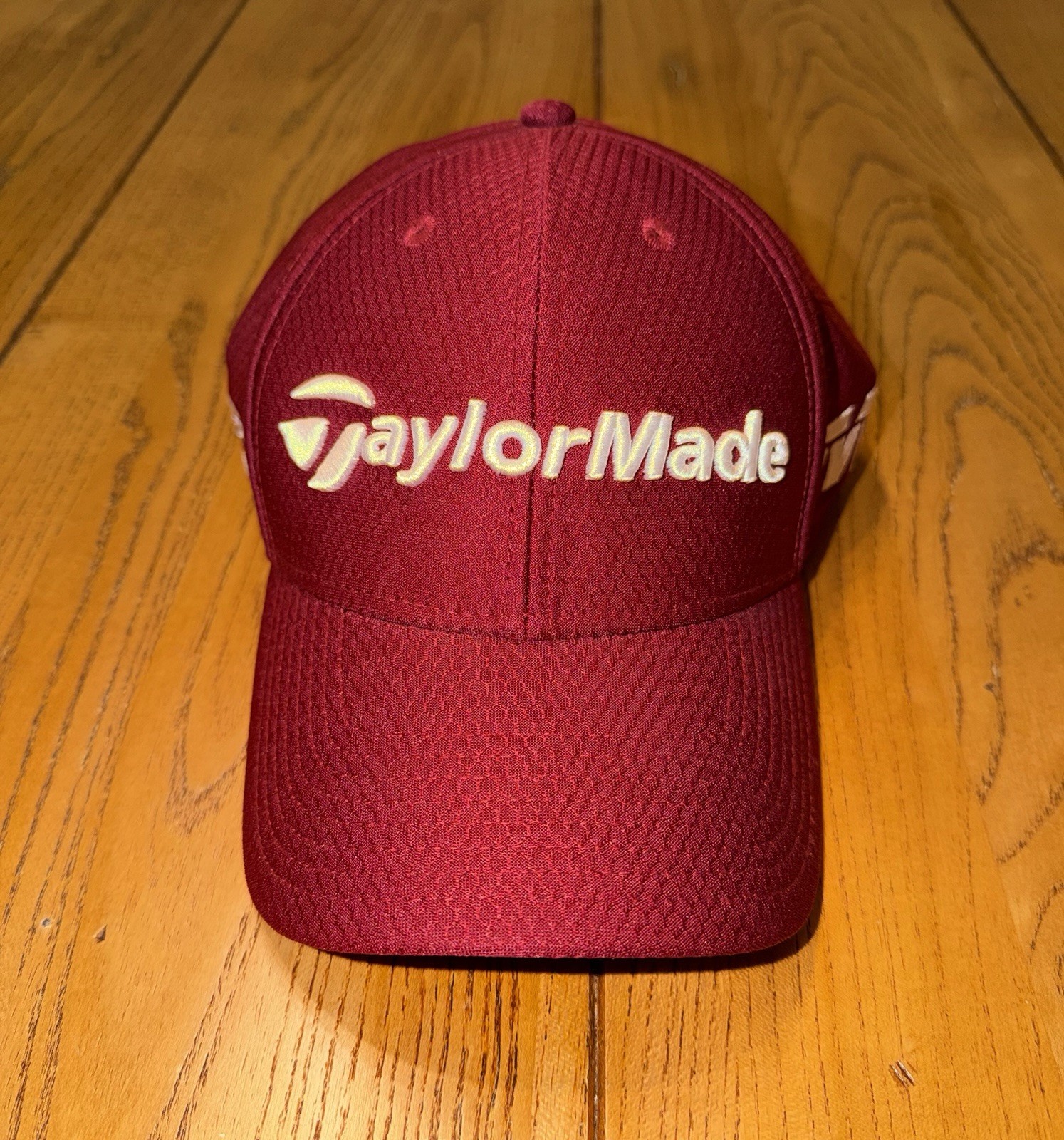 TaylerMade Maroon Golf Hat New Era Size L/XL
