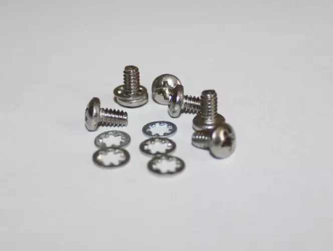 Harley Shovel FL Ignition Switch 6ea Screws/Washers New Aftermarket 2589 Screws
