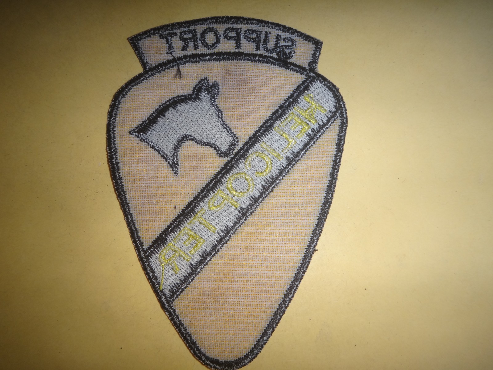 Vietnam War US Army 1st Cavalry Division SUPPORT HELICOPTER Group Patch