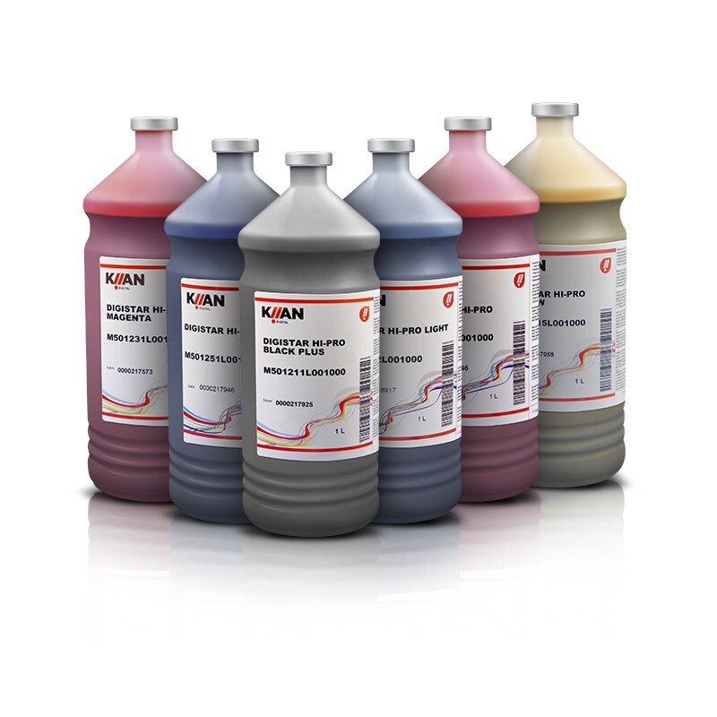 Kiian Digistar HI-PRO Sublimation Ink Refills 1 Liter - YELLOW