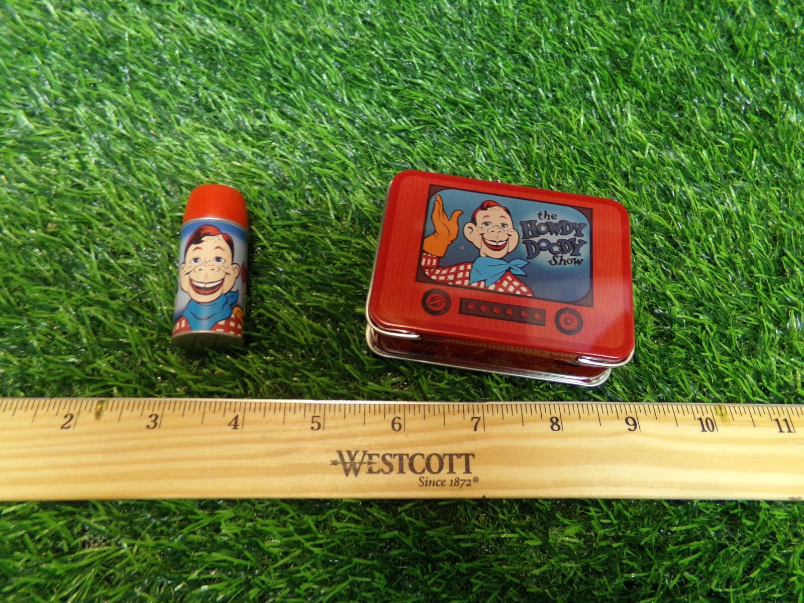 howdy doody  little  Tin Lunch Box w/thermos Storage