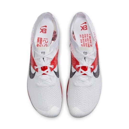 Nike Air Zoom Victory EK White Red Black Track Spikes FJ0668-100 Men’s Size 4-12