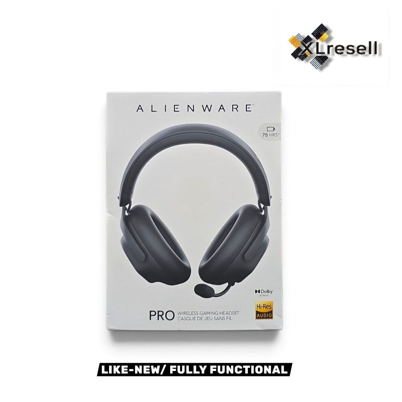 Alienware Pro Wireless Gaming Headset Windows PS5 PS4 Switch Mobile Black