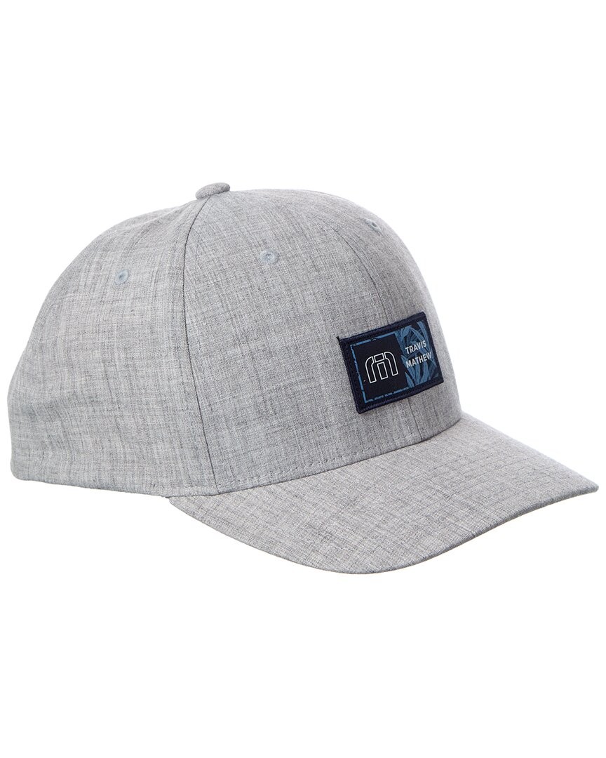Travismathew Hand Over Cap Men's Grey Os