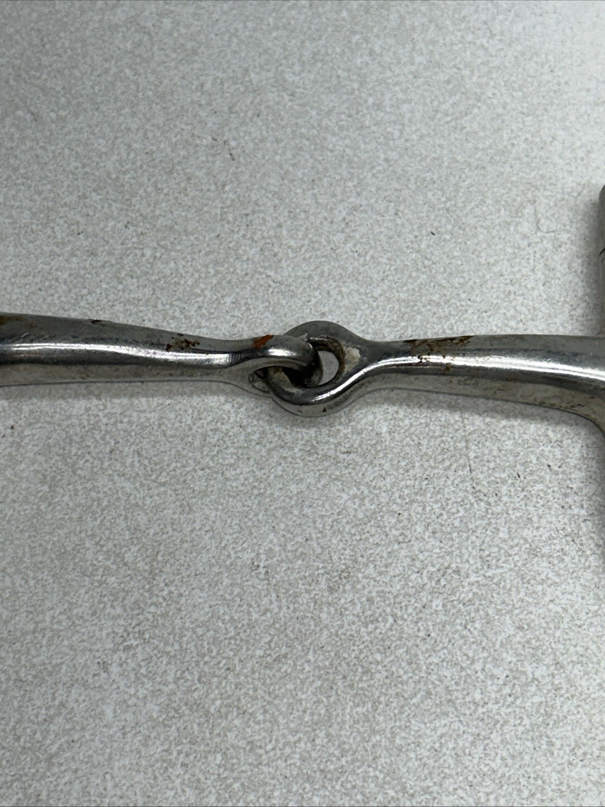 Vintage Horse Bit Silver Tone
