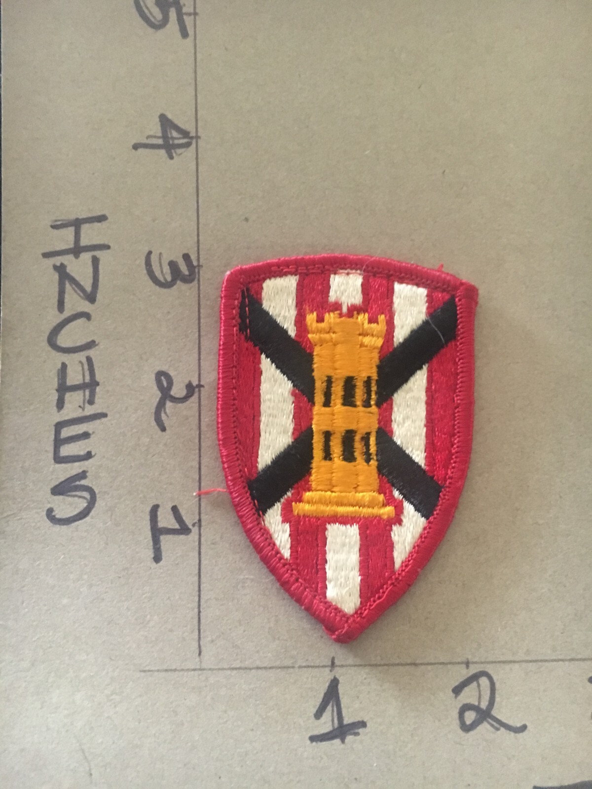 US Army 7th Engineering Brigade m/e patch 5/2/25
