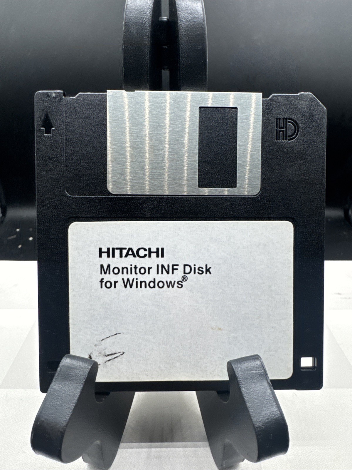 Vintage Hitachi Floppy Disc 3.5 Monitor INF for Windows HD PC