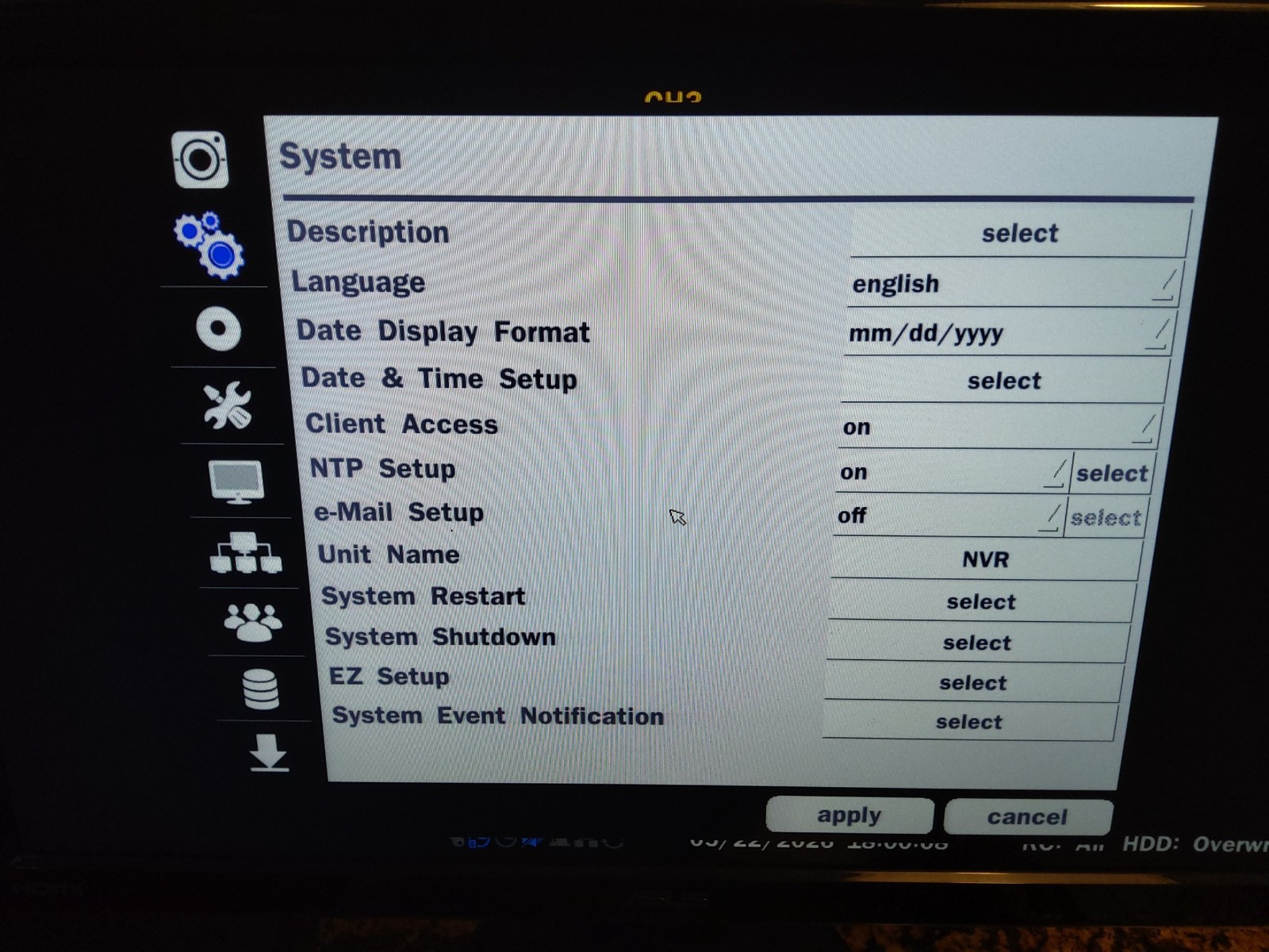 Speco N16NS4TB 16 CH 4TB, Network Server, See Description