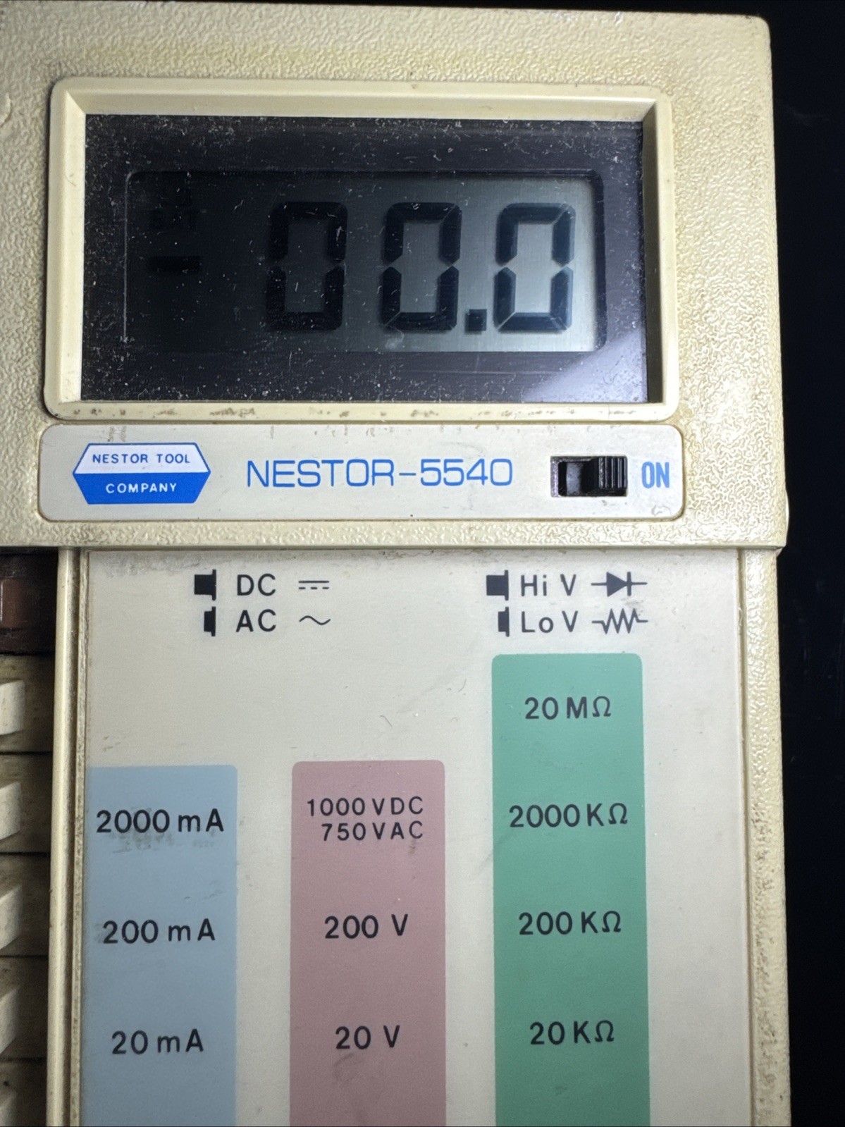 Hung Chang Multimeter NESTOR-5540 Voltmeter