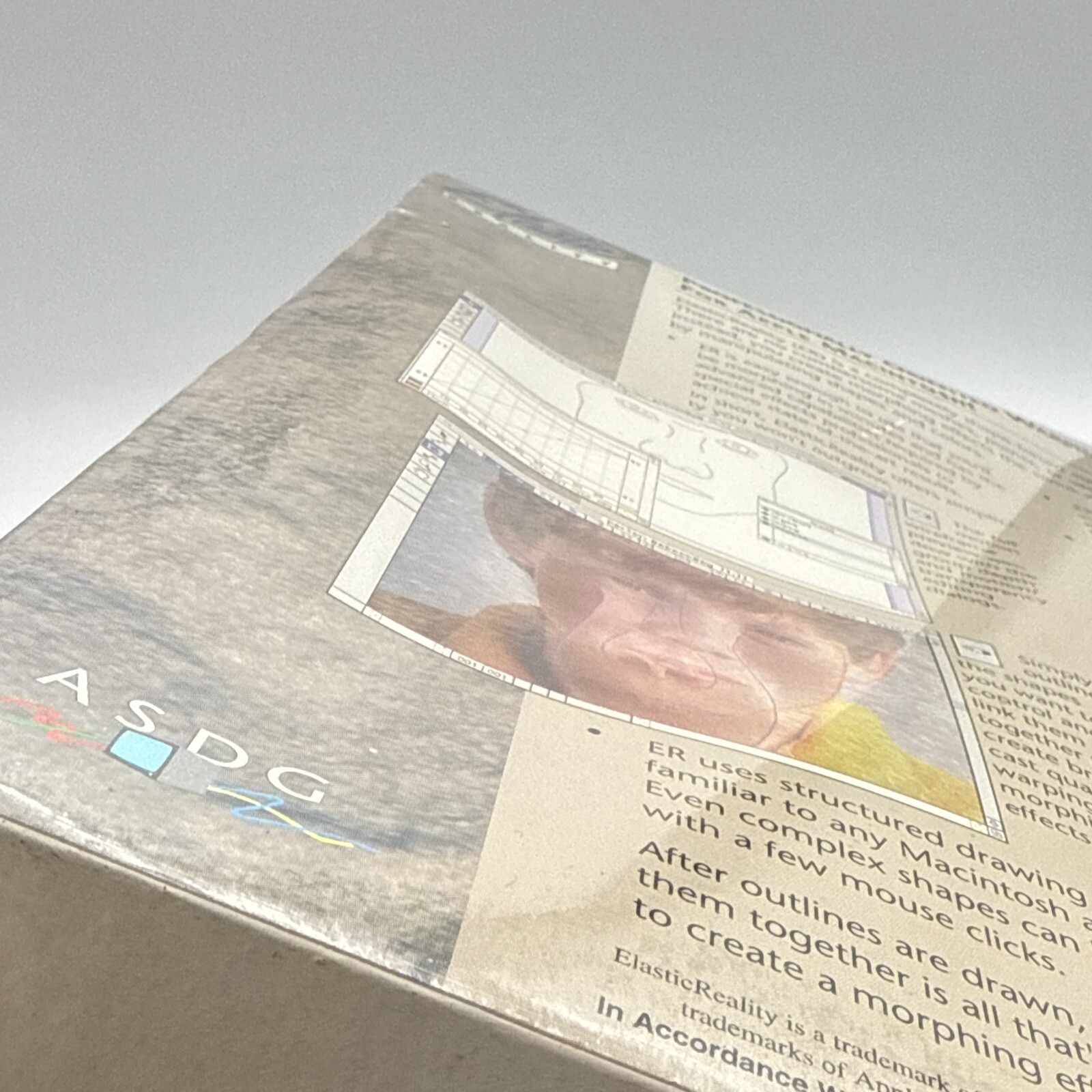Elastic Reality Professinal Warping and Morphing for Macintosh 1994 ASDG SEALED!