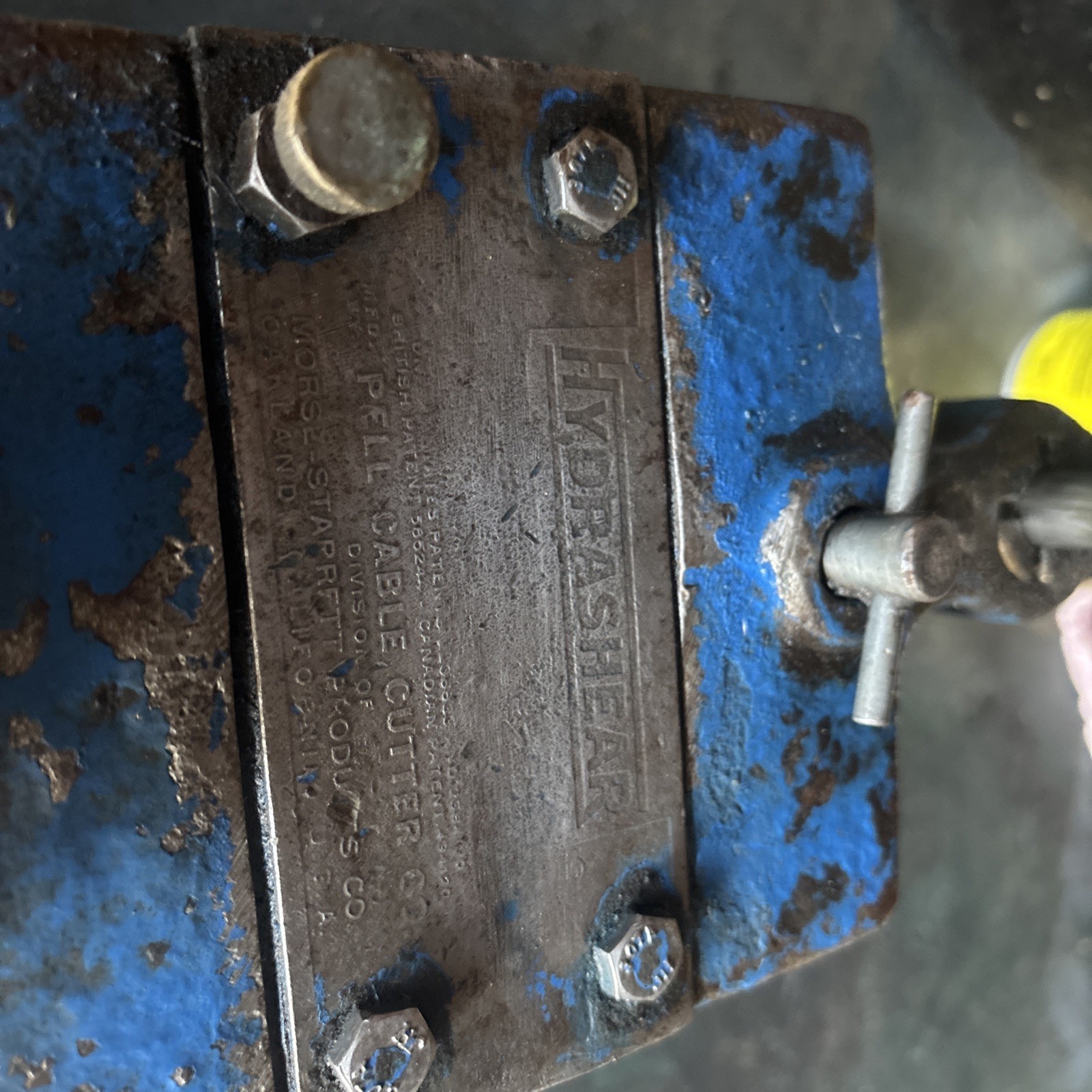 PELL HYDRASHEAR Hydraulic wire rope cutter ,c-9