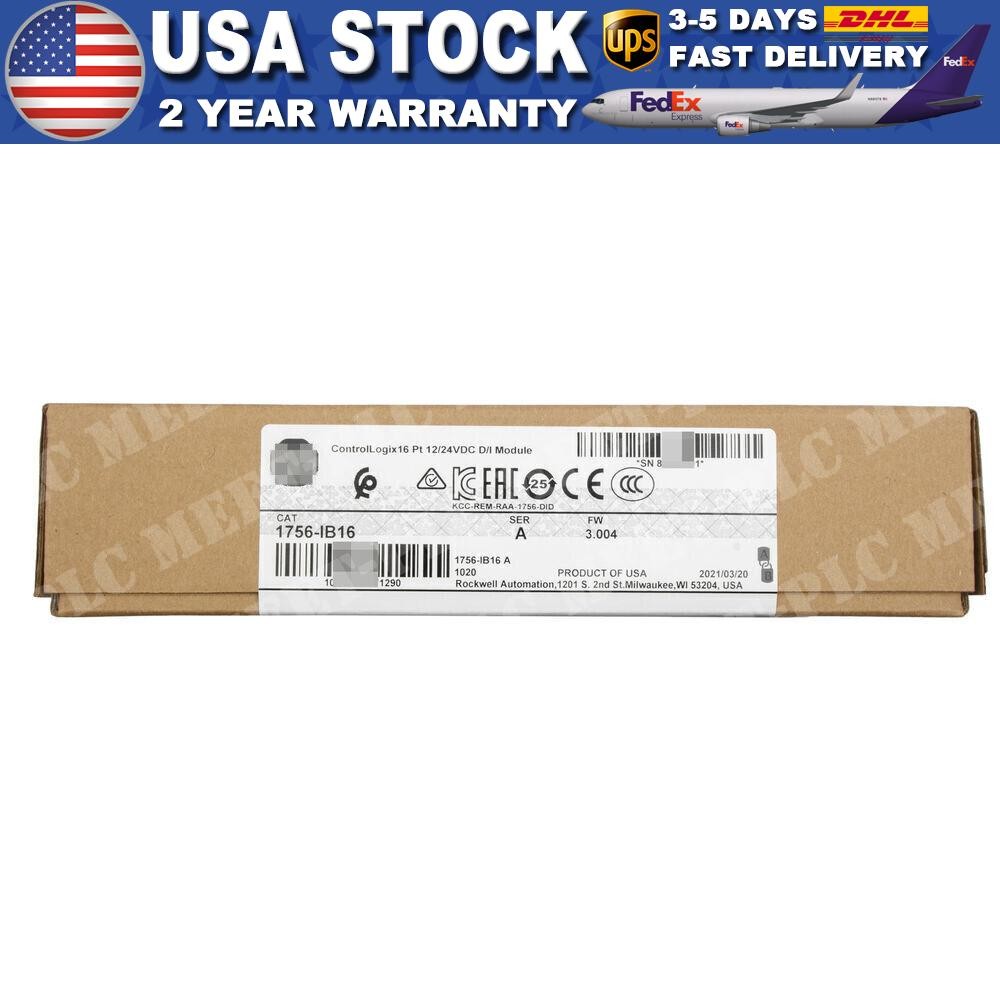 1756-IB16 New Factory Sealed AB ControlLogix Input Module US Free Tax