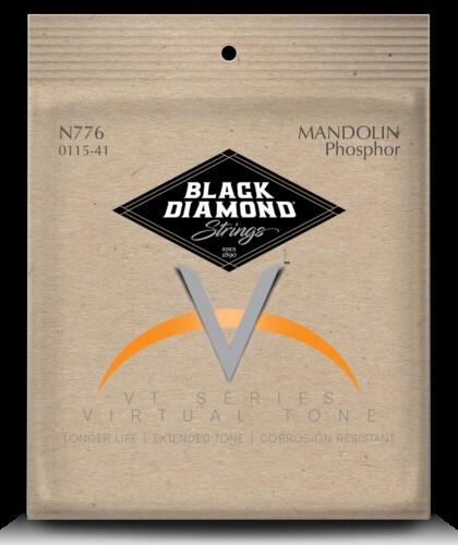 Black Diamond Mandolin Strings Phosphor Bronze Loop End .0115-.041