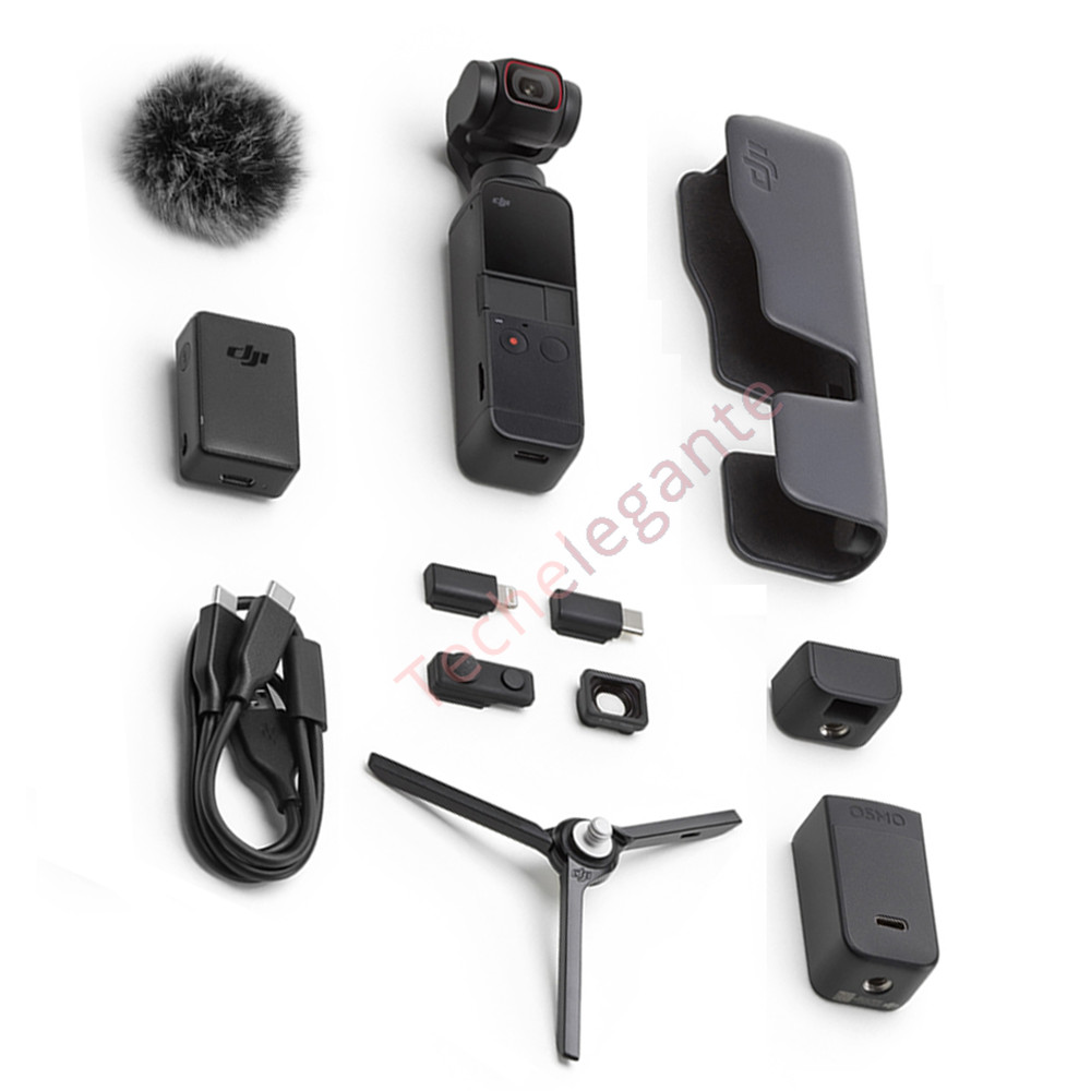 DJI Pocket 2 Creator Combo - 3 Axis Gimbal Stabilizer with 4K Camera