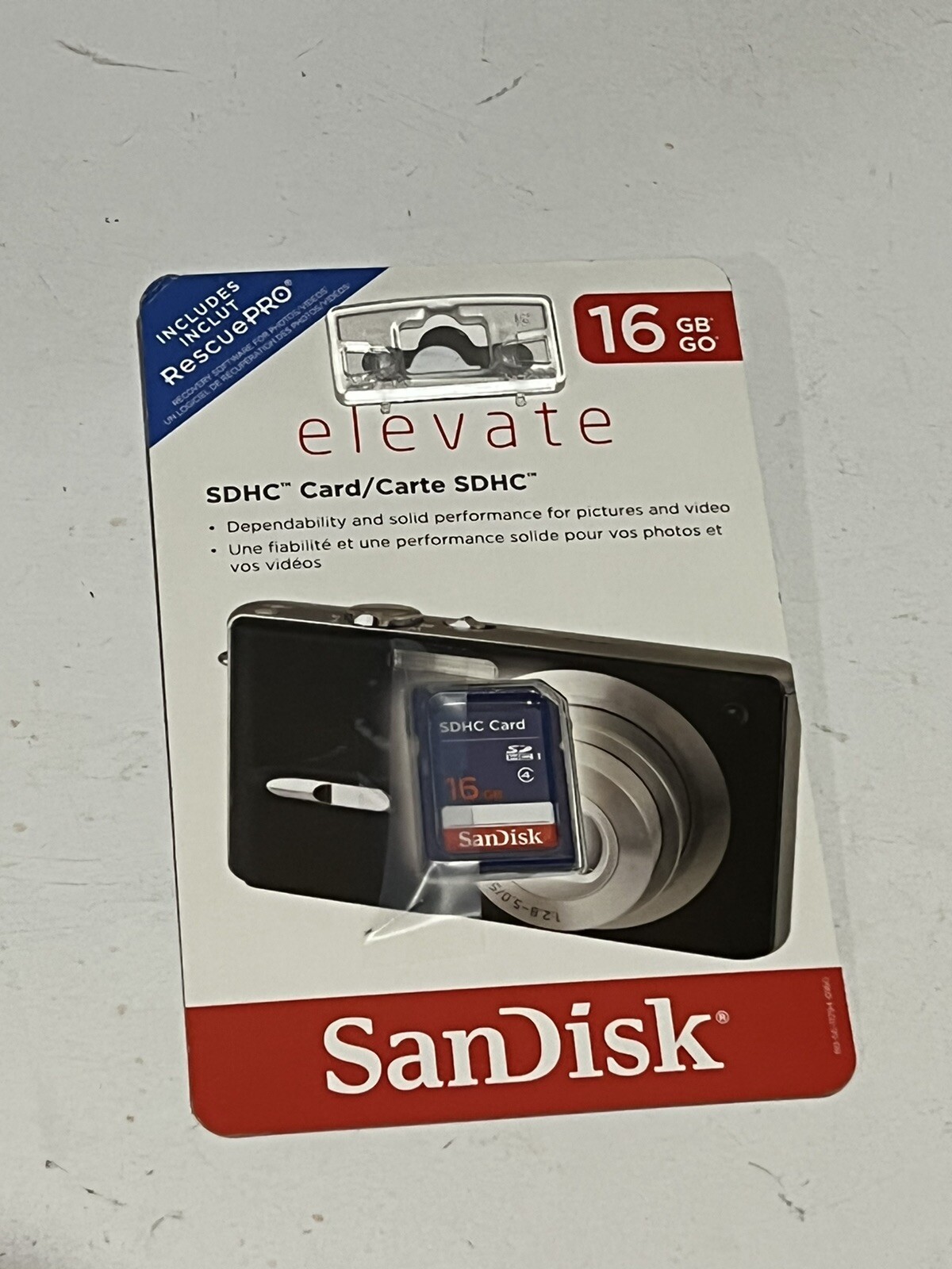 SanDisk 16GB Class 4 SDHC Memory Card - Authentic Genuine New