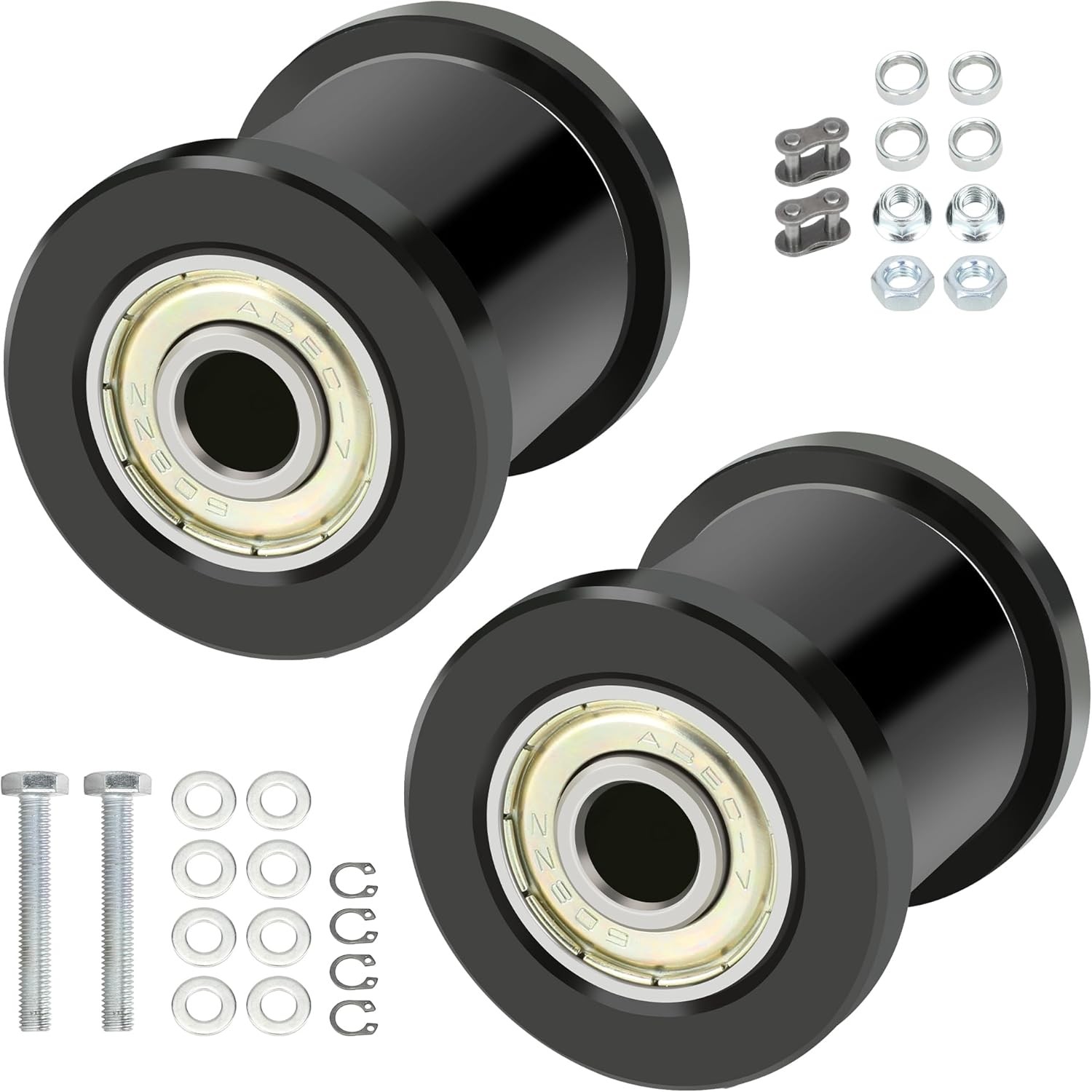 2pcs Chain Tensioner with 1-3/4" Roller Kit For CC100X CT100U DB30 Predator 79cc