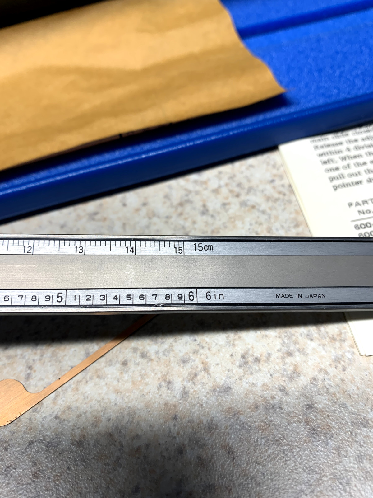 Machinist Tools: Draper Dial Caliper 600-149 (NOS)