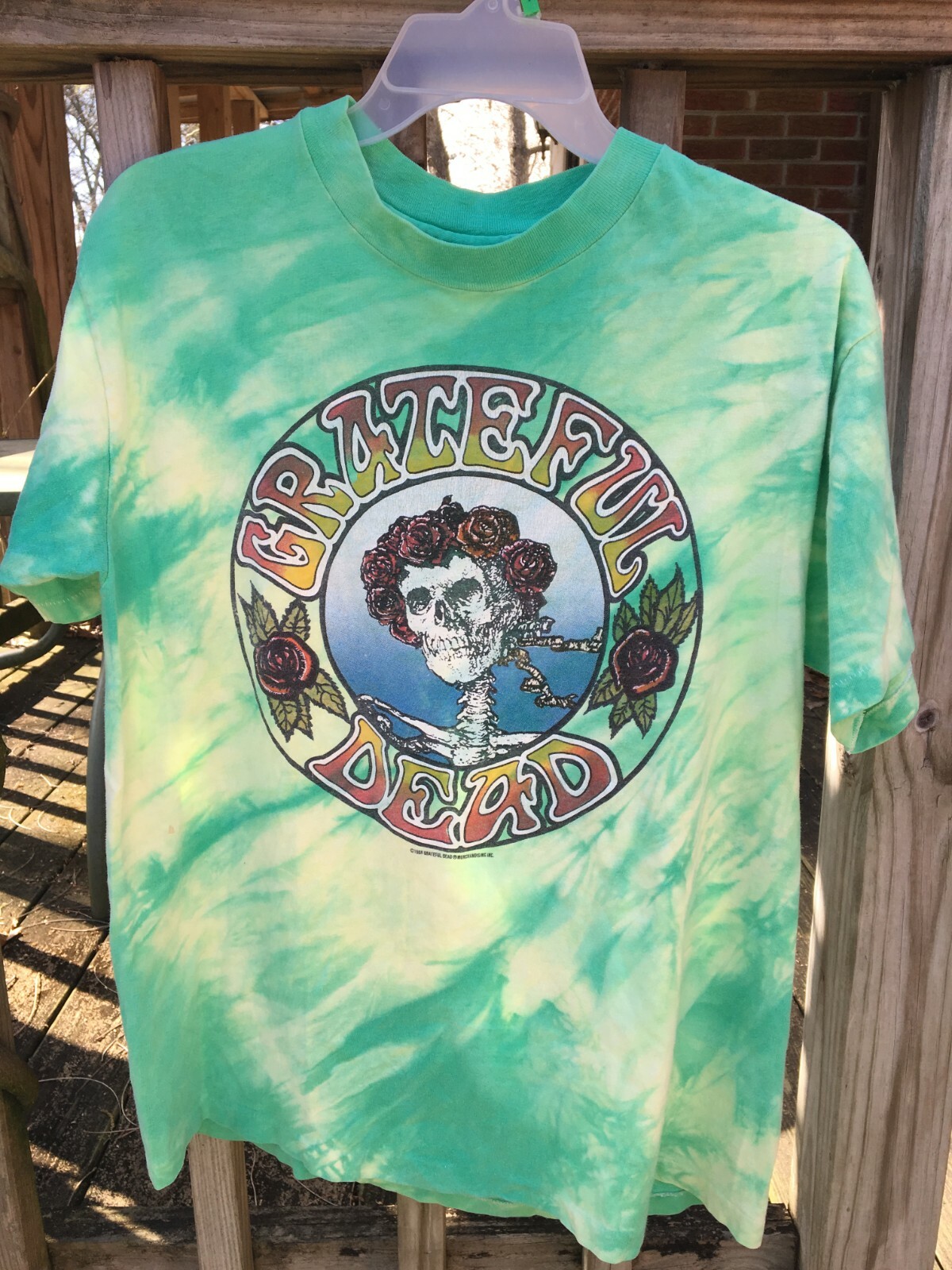 1988 Vintage Grateful Dead t Shirt size L  42-44