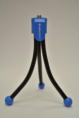 Agfa Photo 5 Inch Flexible Mini Tripod - Blue (Pack of Two)