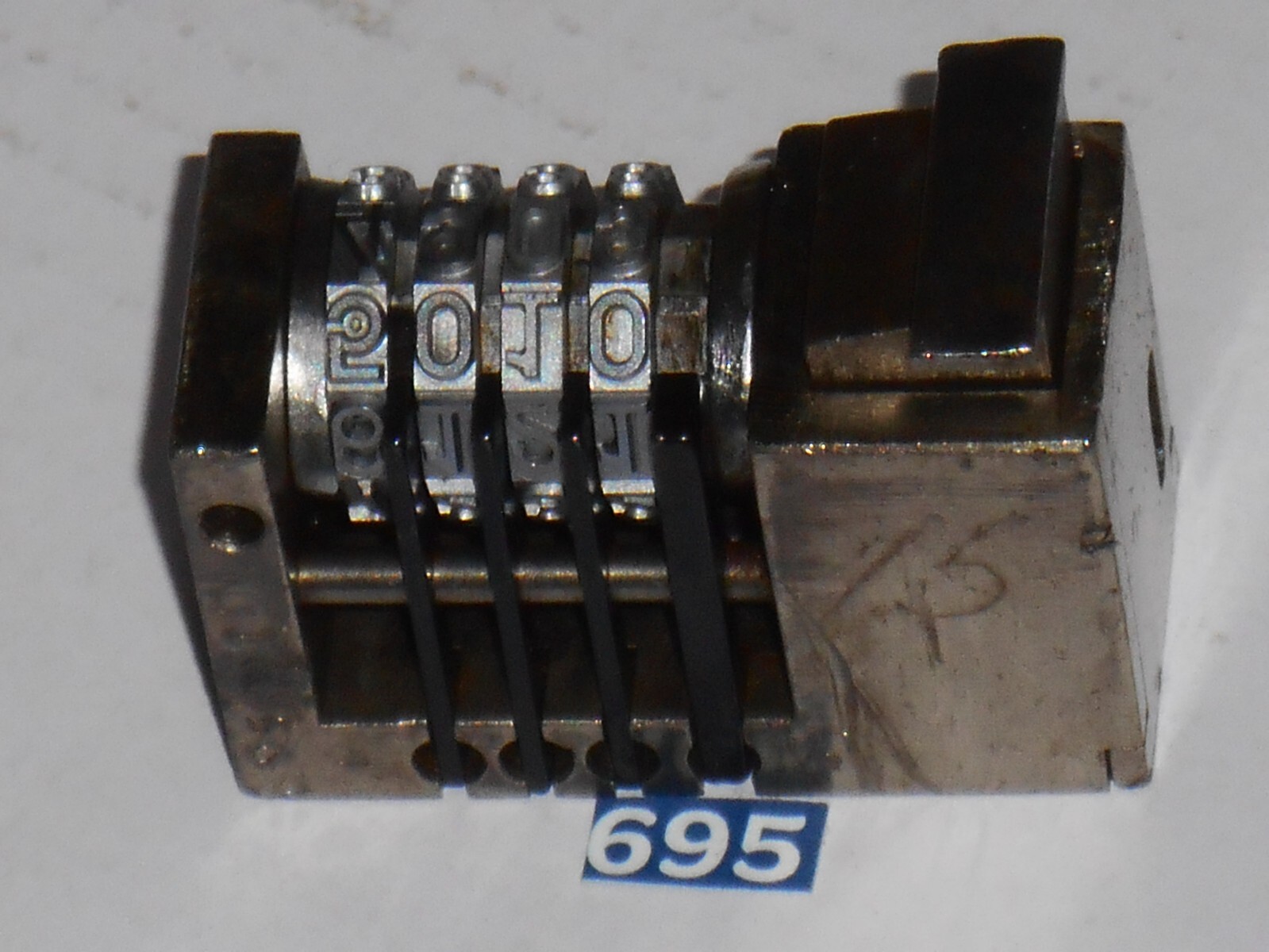 WMA | REVERSE letterpress numbering machine | 695