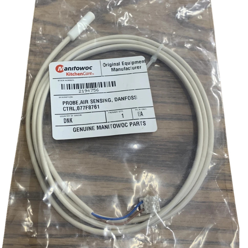 1PC New Danfoss 077F8761 ETN Replacement Cabinet Temperature Sensor (1.5M) Cable