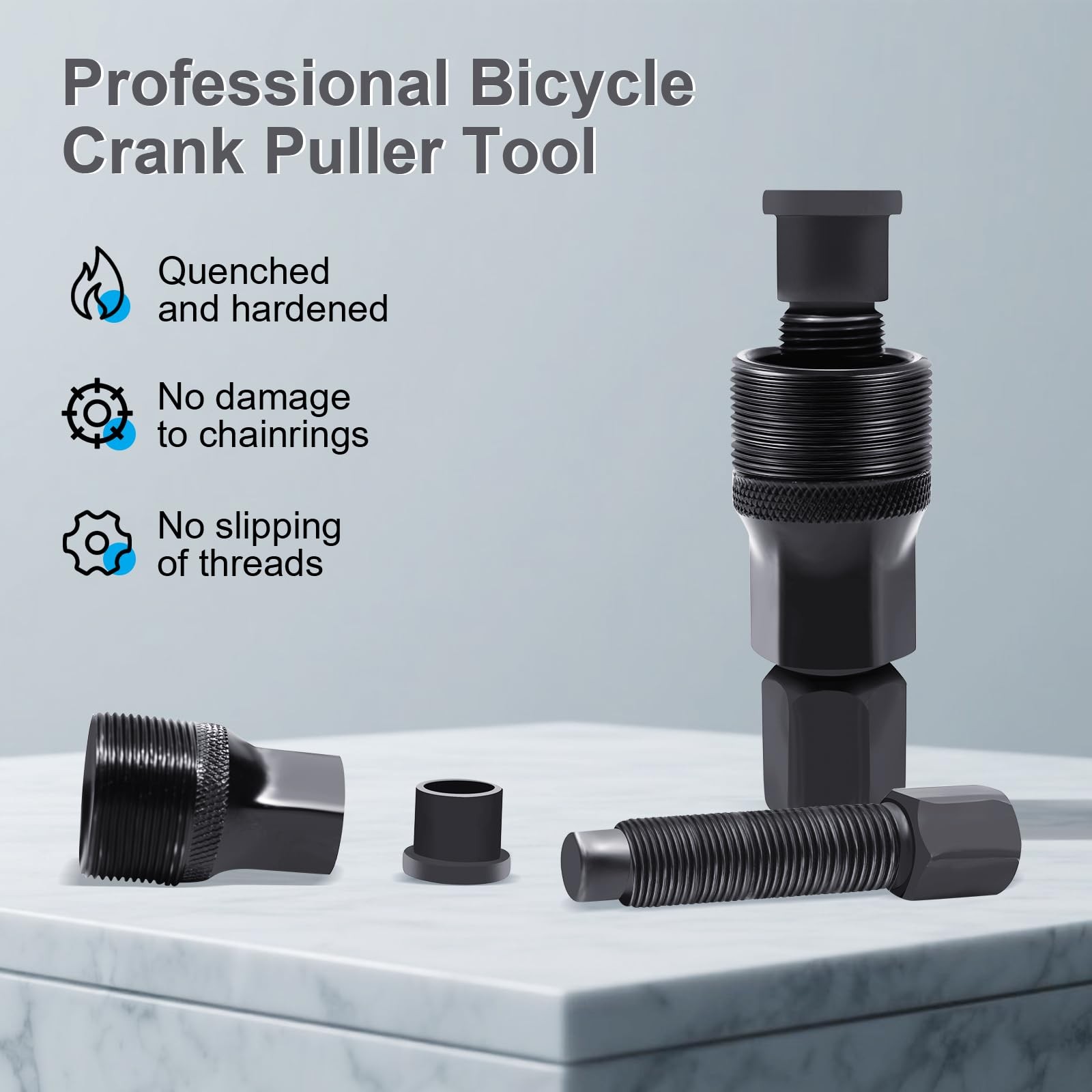 Crank Puller, Quality Bicycle Crank Removal Tool, Crank Arm Removal Tool for Rem