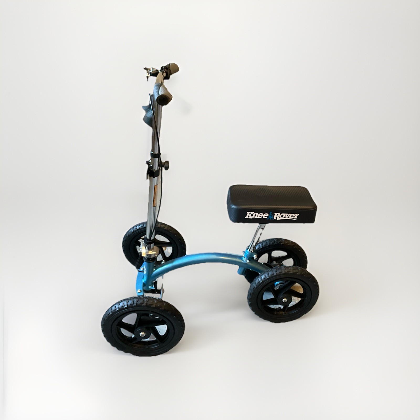 KneeRover QJ10 QUAD Jr All Terrain Knee Scooter Blue Adjustable Excellent