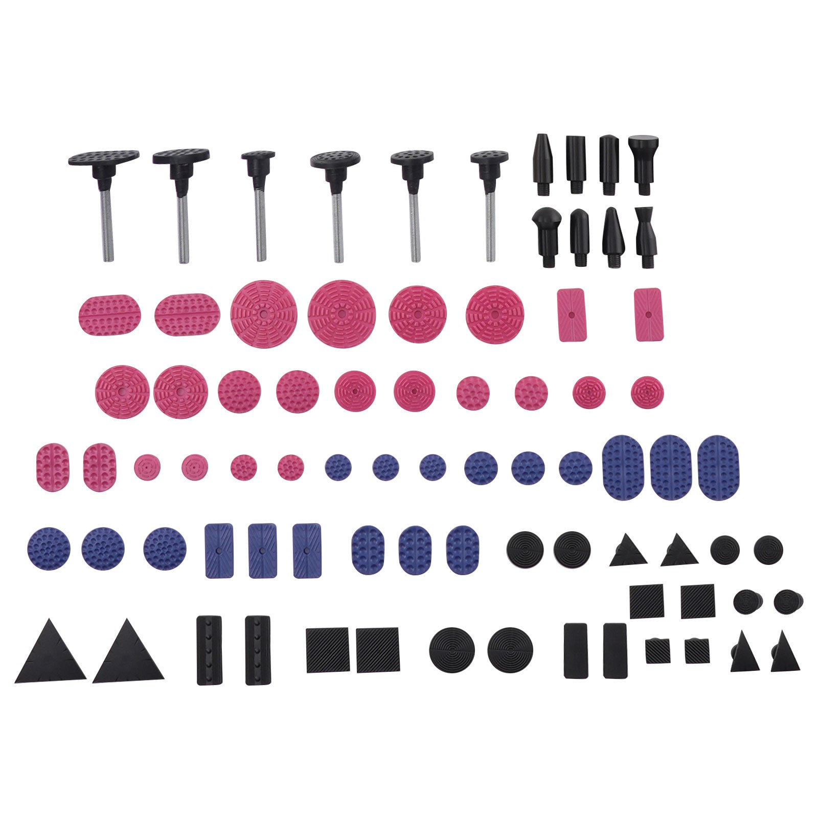 89pcs Dent Repair Set Paintless Removal Bridge Puller Rods LED Board