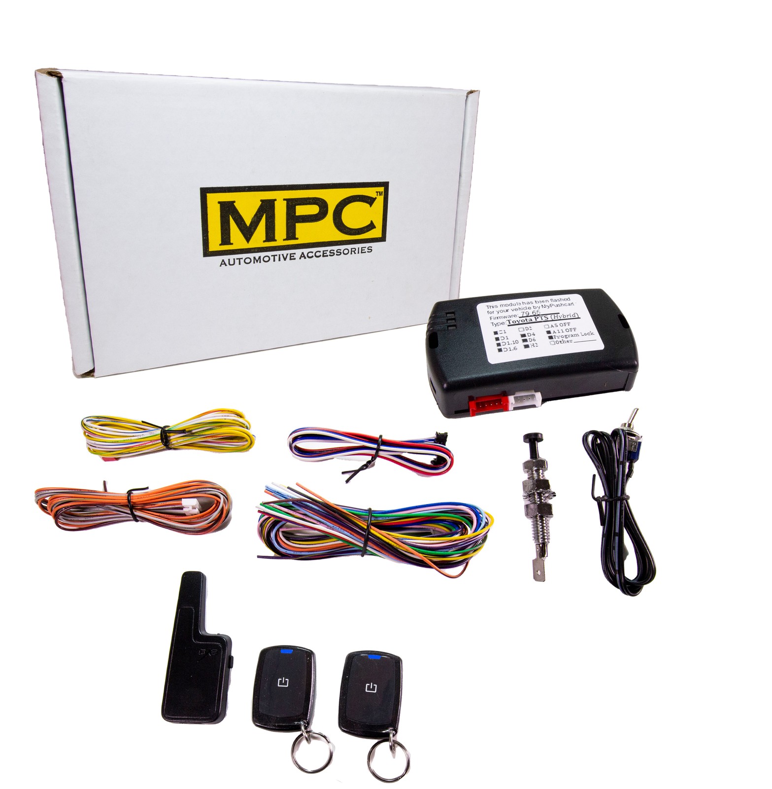 1-Button Remote Start Kit For 2007-2011 Toyota Camry - Push-to-Start - Hybrid