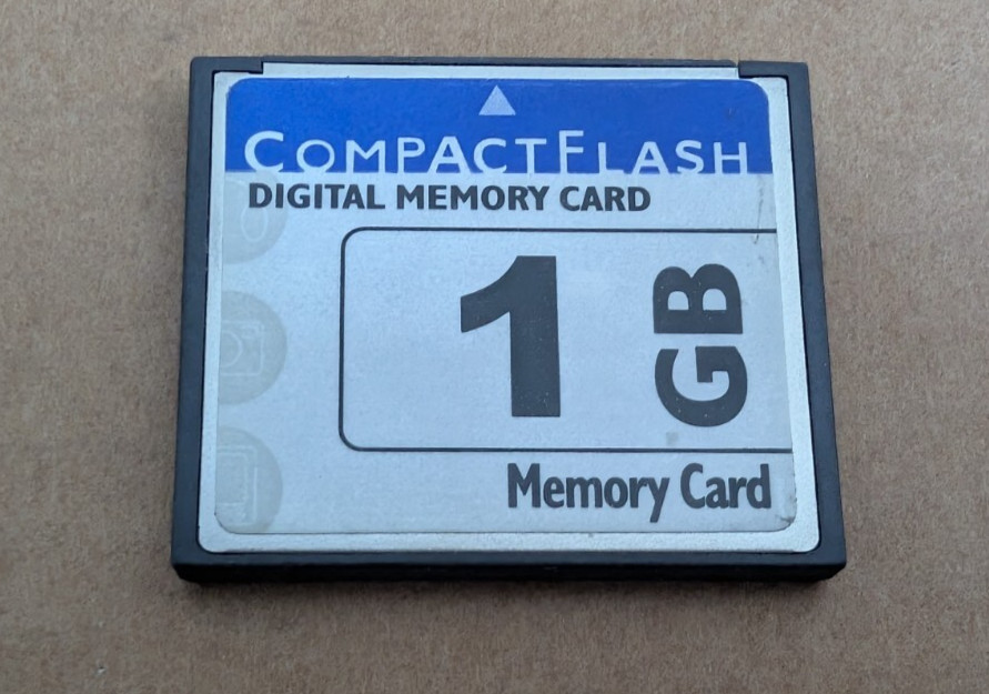CF Card 1GB Compact Flash Card Type I