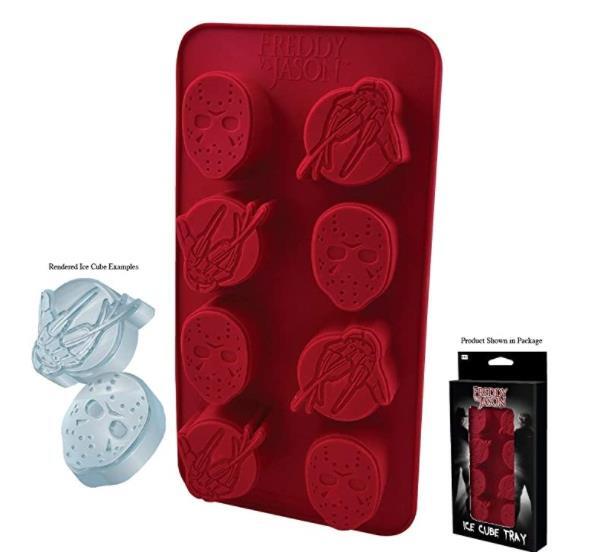 Freddy vs Jason Ice Cube Tray Mold