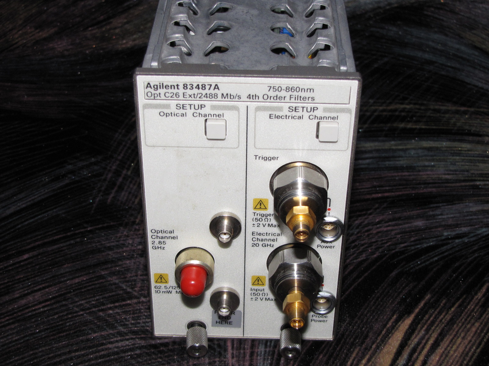HP 83487A Optical/Electrical Plug-In Module for 83480A