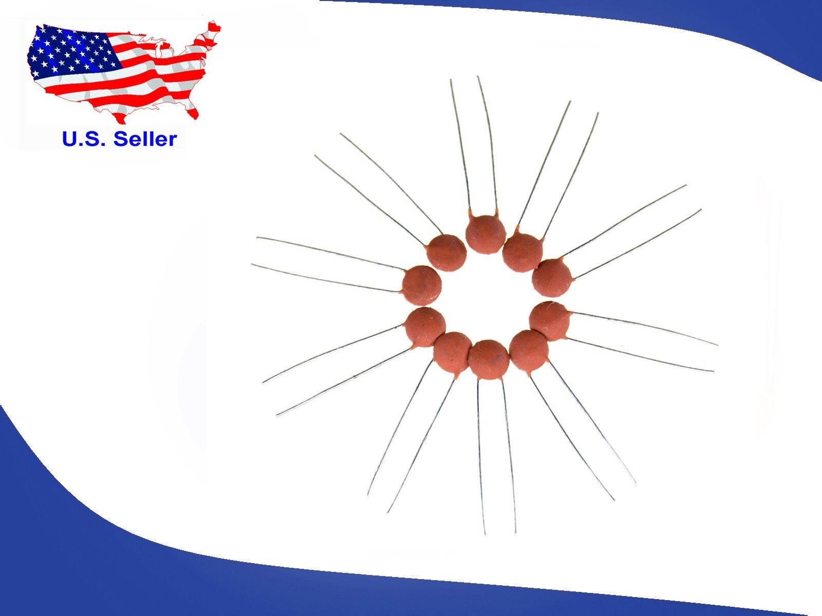 50V 104 100nF 0.1uF Ceramic Disk Capacitors 5PCS
