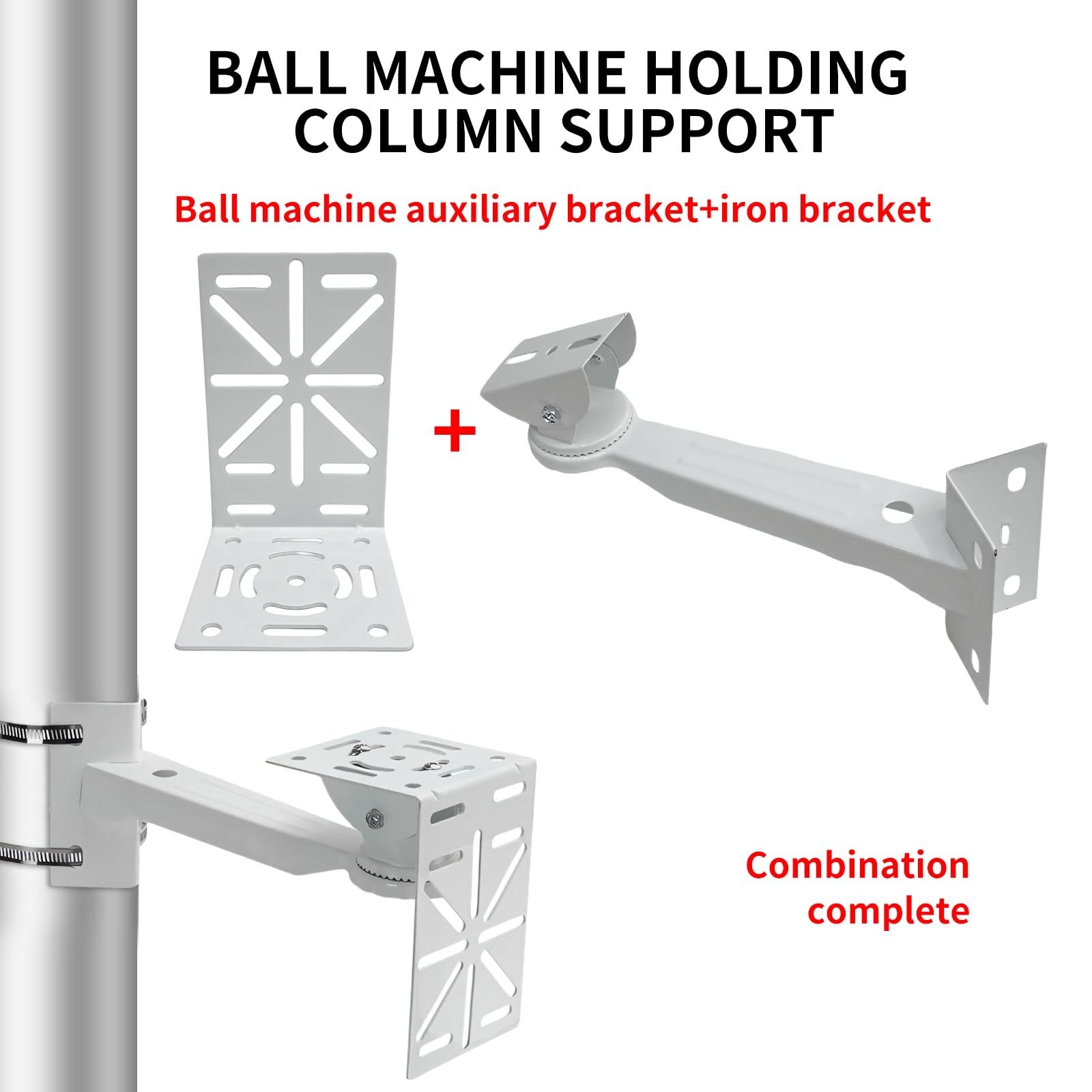 L-Shape Dome Camera Bracket, Wall Ceiling Mount for Security Dome Cameras, Wa...