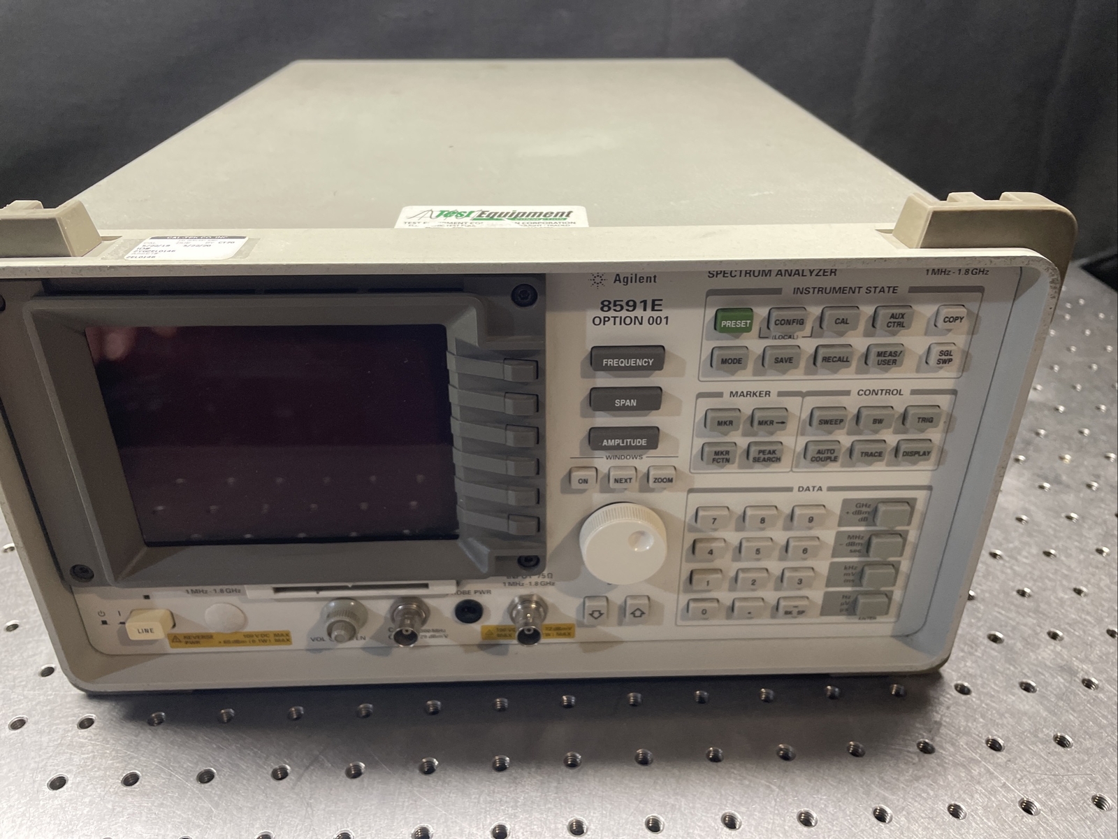 HP 8591E Keysight Spectrum Analyzer OPT 001 004 041