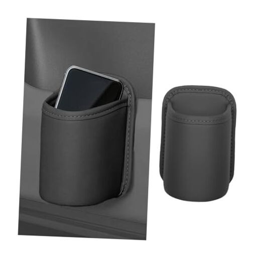 Large Car Door Cup Holder, Clip On Vehicle Seat Side Hanging Cup Drink Black