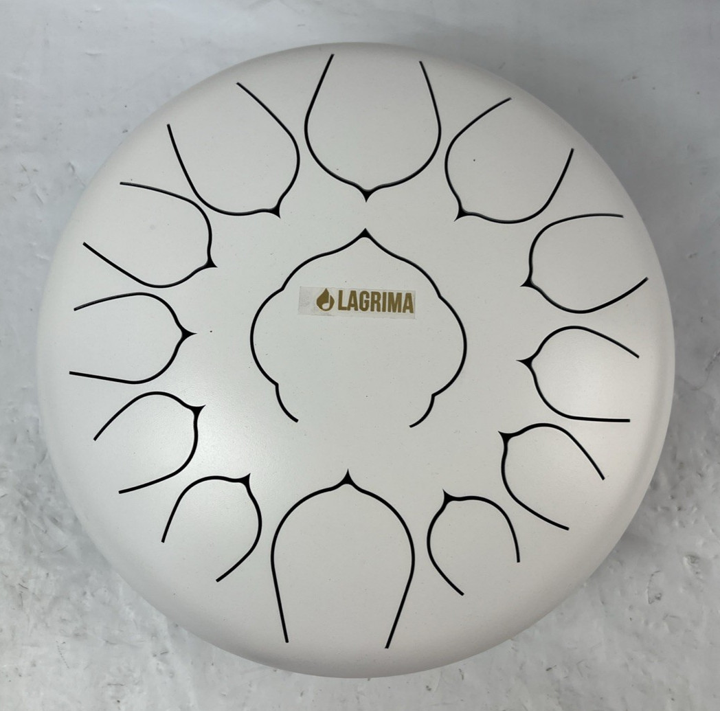 Lagrima Steel Drum White