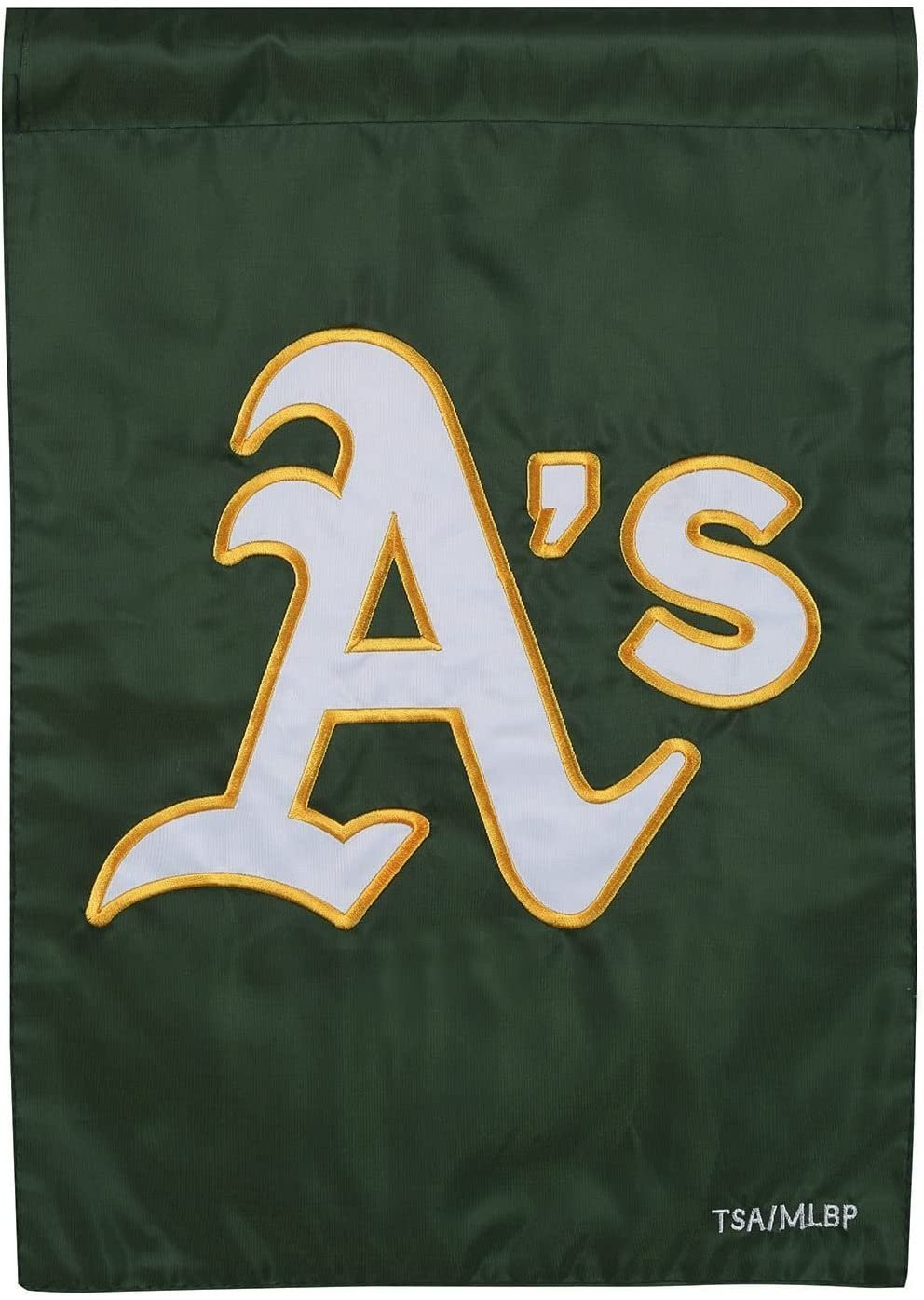 Oakland Athletics A's Premium Garden Flag Banner, Double Sided, Applique Embroid